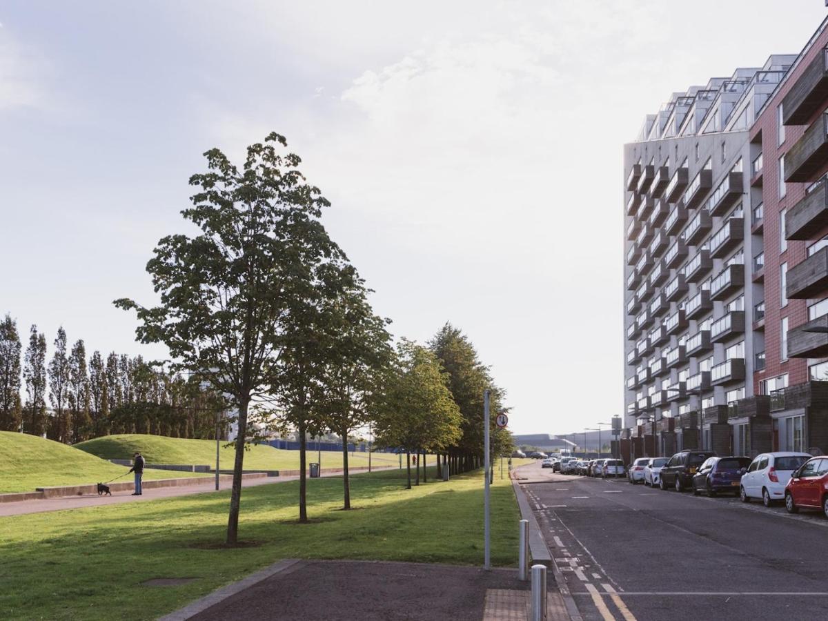 Pass The Keys Lovely 2-Bed Flat Glasgow Harbour Free Parking ภายนอก รูปภาพ